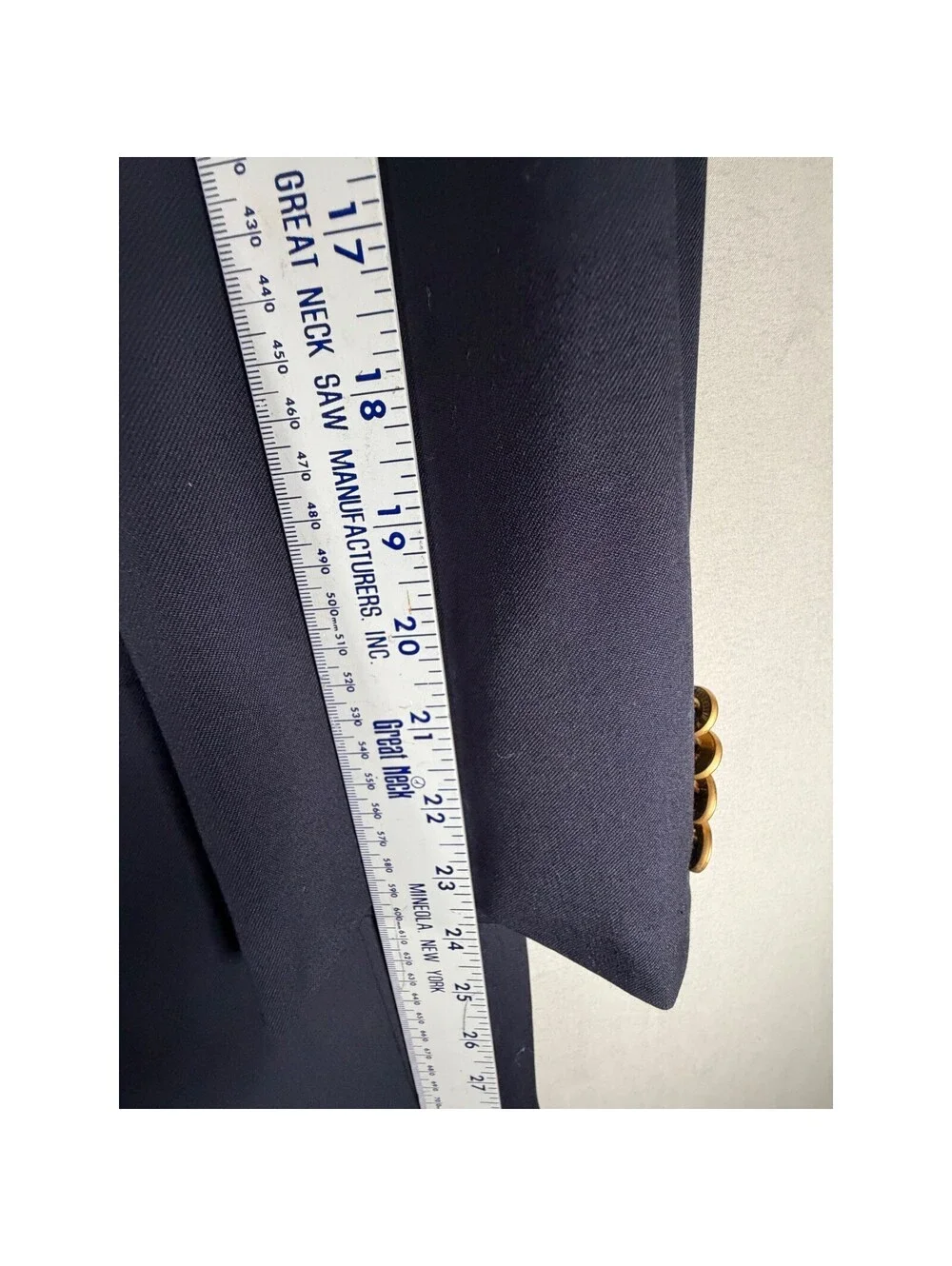 Hart Schaffner Marx Gold Trumpeter Navy Blue Blazer Gold Buttons Nordstrom Mens